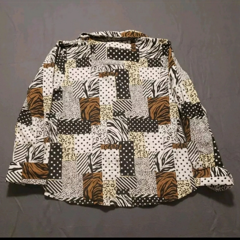 Ashley Stewart Top Size 18 Multicolor - Picture 9 of 11